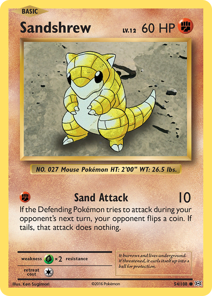 Sandshrew [Evolutions-54]
