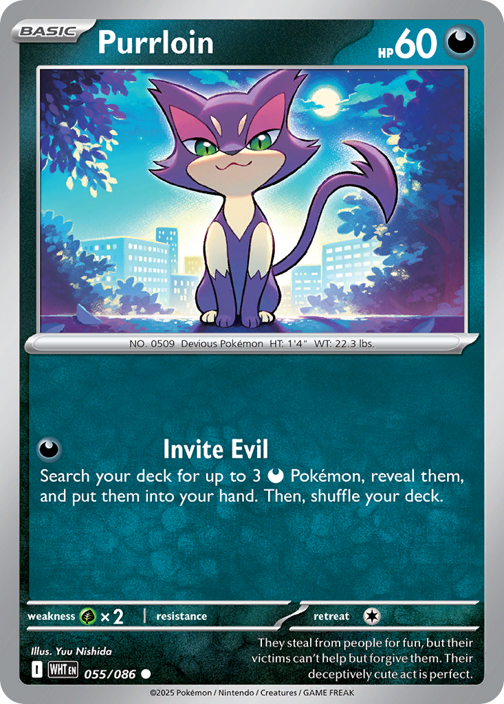 Purrloin [White Flare-55]