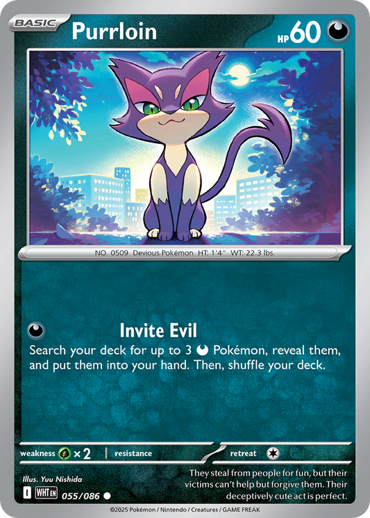 Purrloin [White Flare-55]