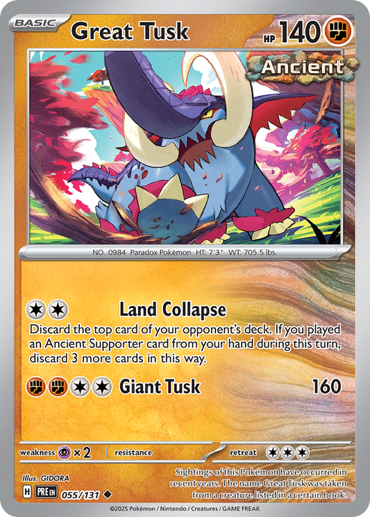 Great Tusk [Prismatic Evolutions-55]