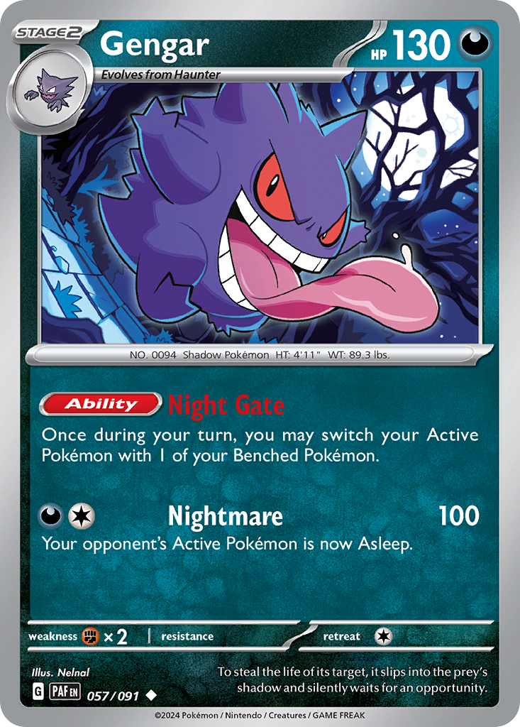 Gengar [Paldean Fates-57]