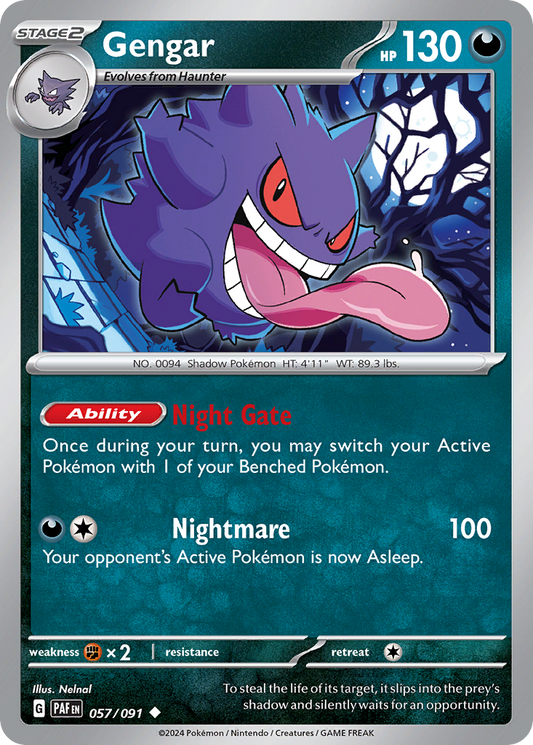 Gengar [Paldean Fates-57]