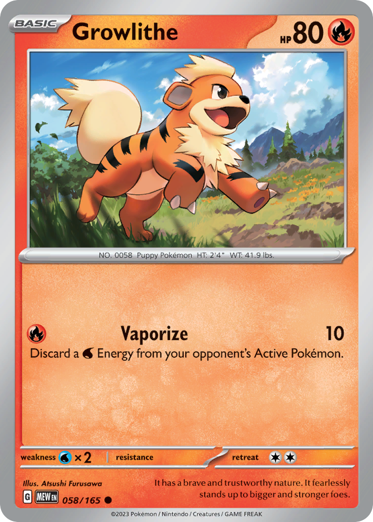 Growlithe [151-58]