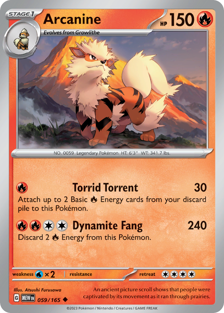 Arcanine [151-59]