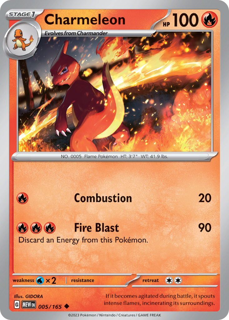 Charmeleon [151-5]