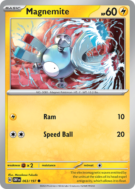Magnemite [Obsidian Flames-63]