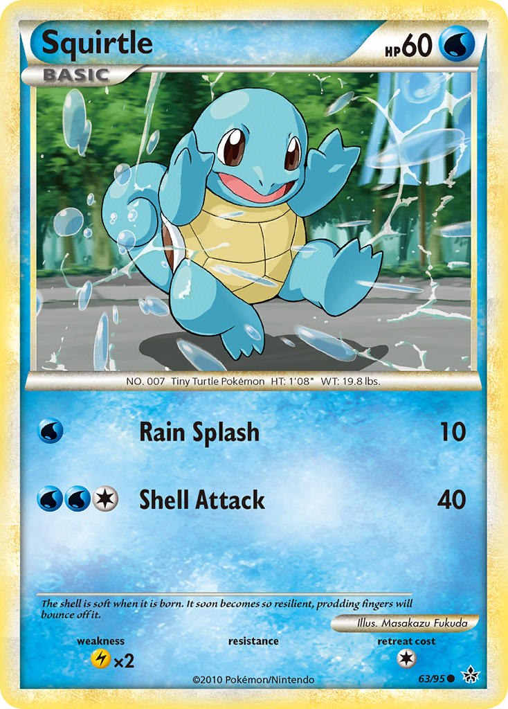 Squirtle [HS—Unleashed-63]