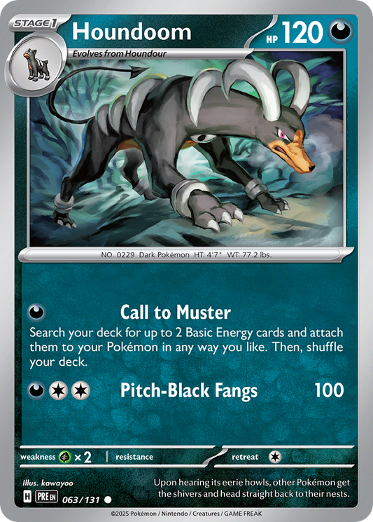 Houndoom [Prismatic Evolutions-63]