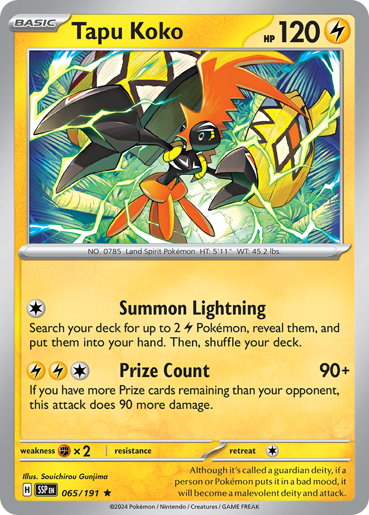 Tapu Koko [Surging Sparks-65]