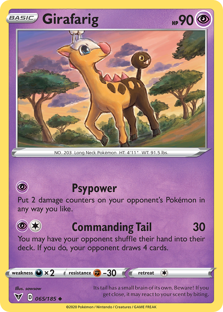 Girafarig [Vivid Voltage-65]