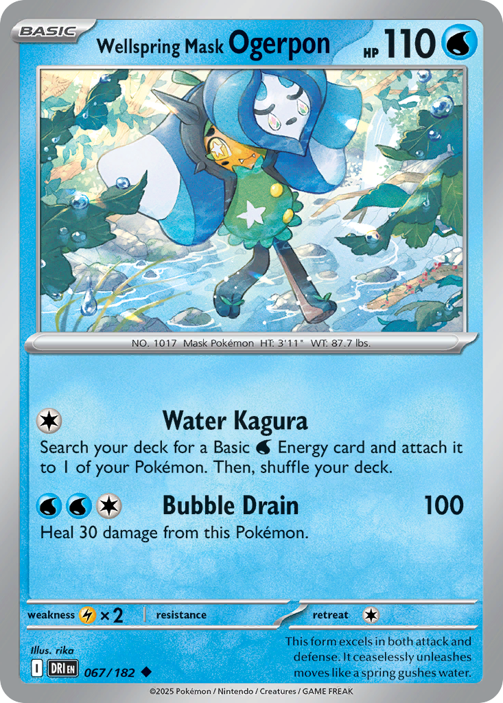 Wellspring Mask Ogerpon [Destined Rivals-67]