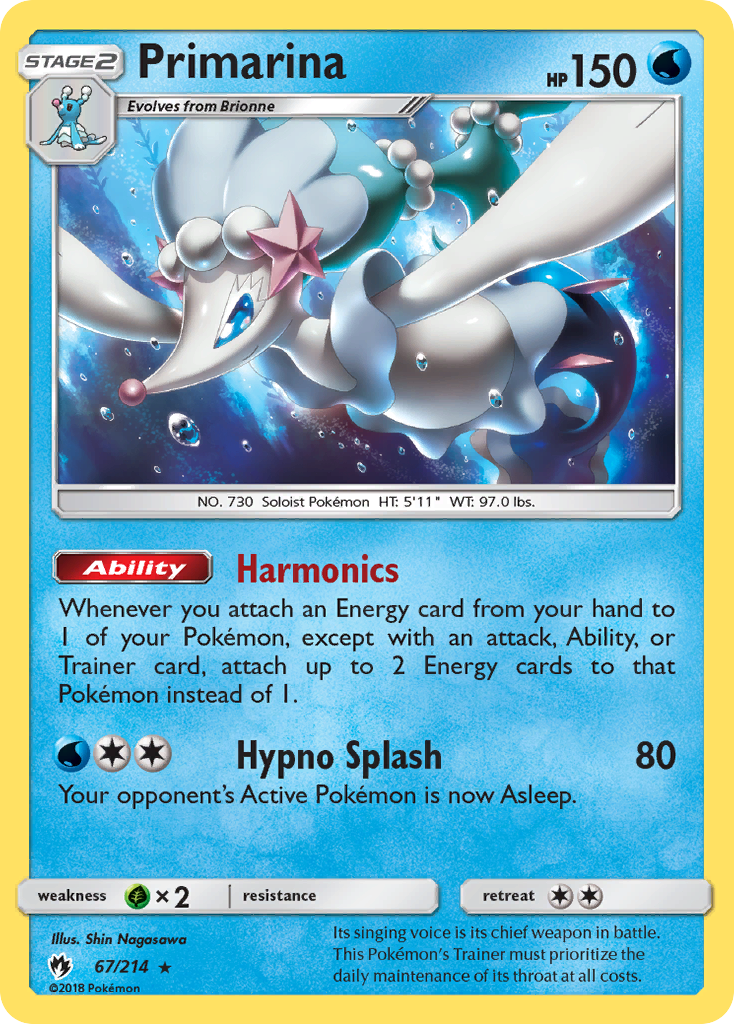 Primarina [Lost Thunder-67]