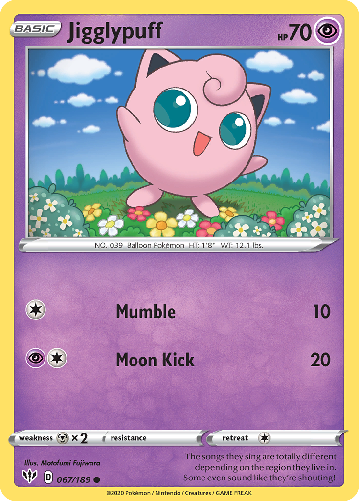 Jigglypuff [Darkness Ablaze-67]