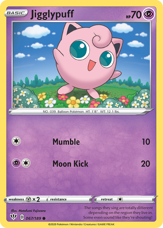 Jigglypuff [Darkness Ablaze-67]