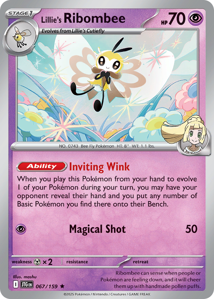 Lillie's Ribombee [Journey Together-67]