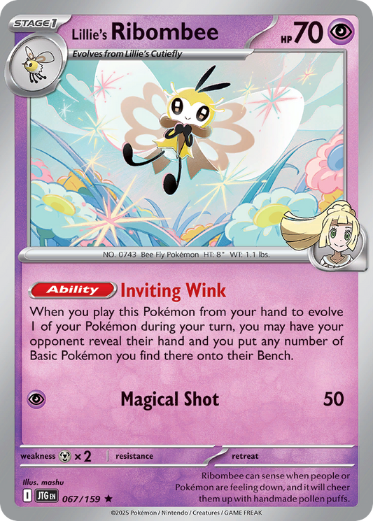 Lillie's Ribombee [Journey Together-67]