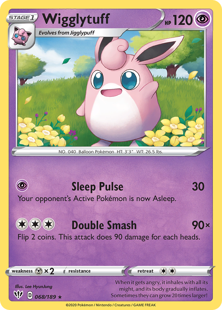 Wigglytuff [Darkness Ablaze-68]