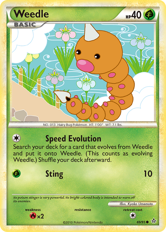 Weedle [HS—Unleashed-69]