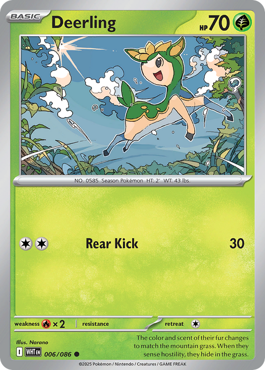 Deerling [White Flare-6]
