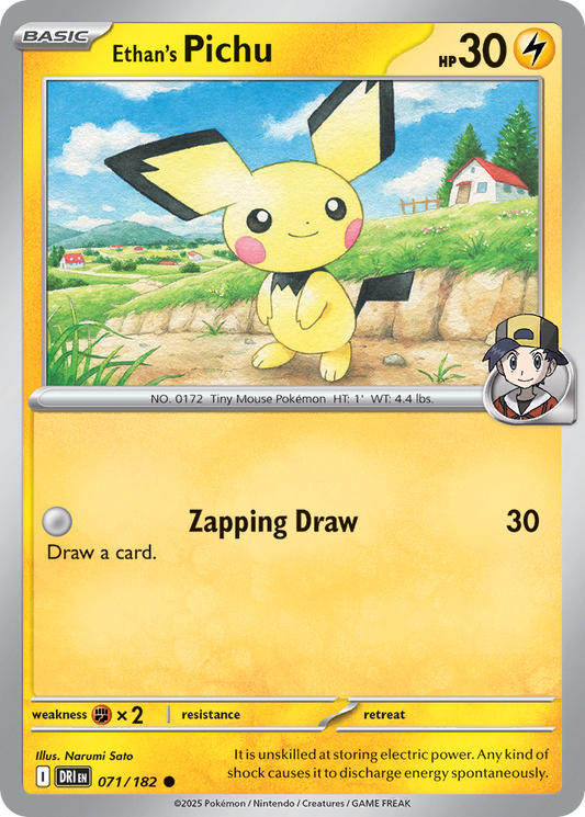 Ethan's Pichu [Destined Rivals-71]