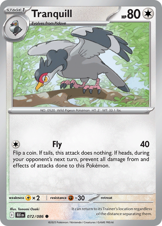 Tranquill [Black Bolt-72]