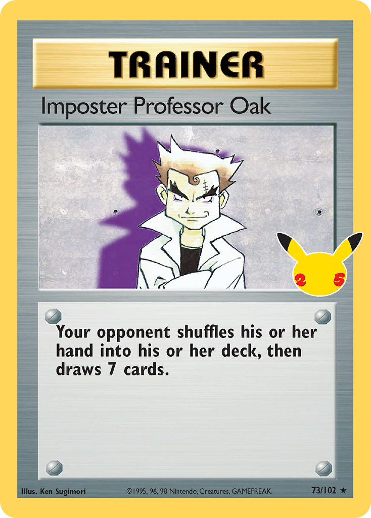 Imposter Professor Oak [Celebrations: Classic Collection-73]