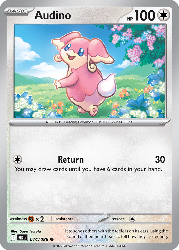 Audino [Black Bolt-74]