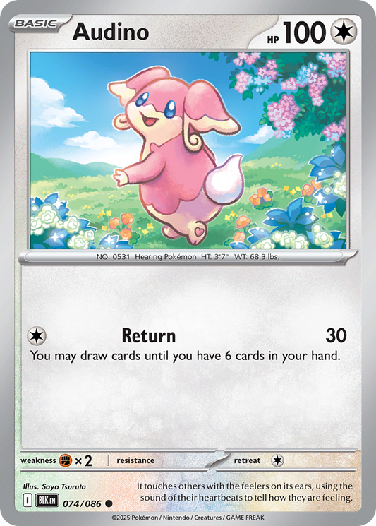 Audino [Black Bolt-74]