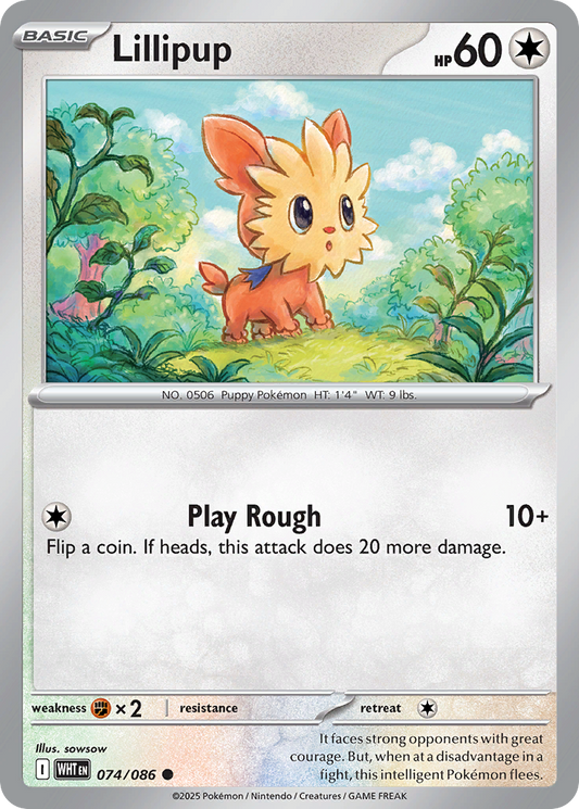 Lillipup [White Flare-74]