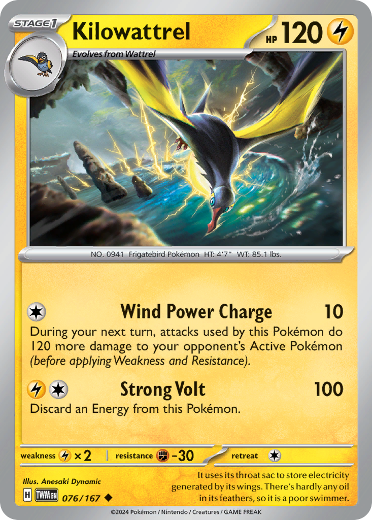 Kilowattrel [Twilight Masquerade-76]