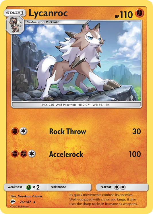 Lycanroc [Burning Shadows-76]