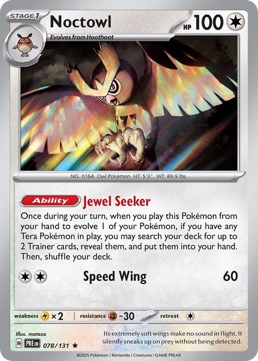 Noctowl [Prismatic Evolutions-78]