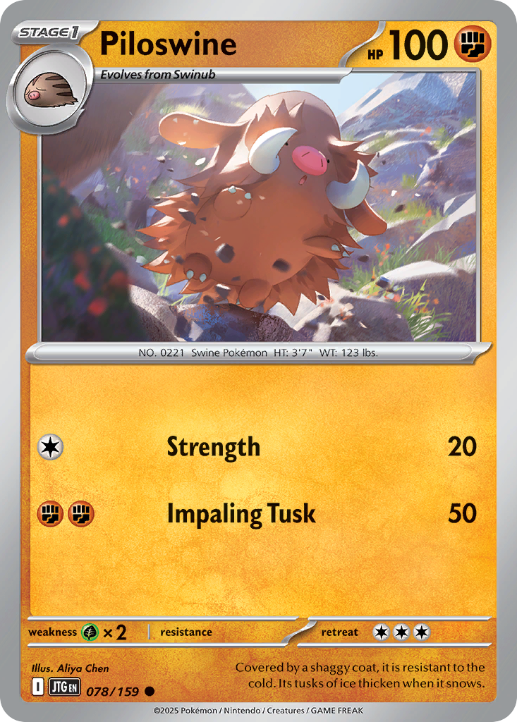 Piloswine [Journey Together-78]