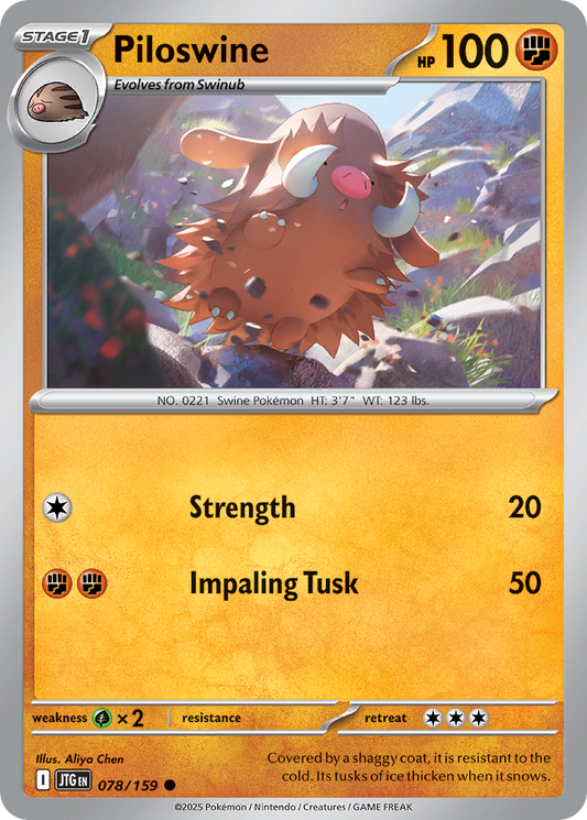 Piloswine [Journey Together-78]