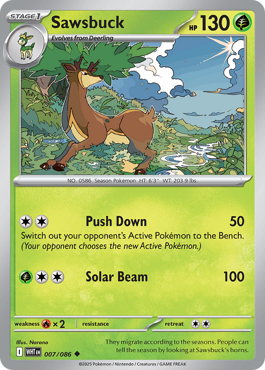 Sawsbuck [White Flare-7]
