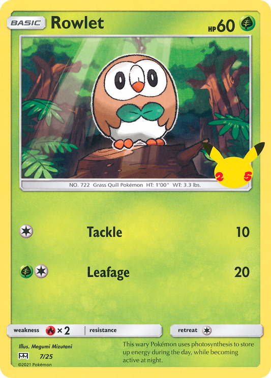 Rowlet [McDonald's Collection 2021-7]