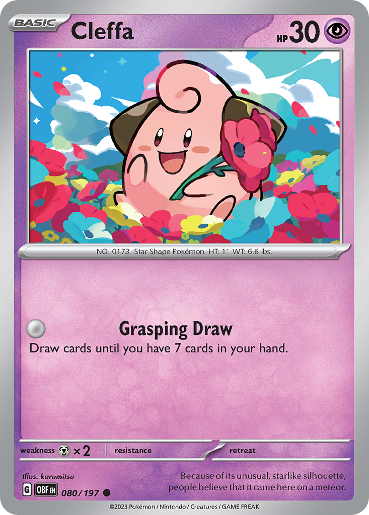 Cleffa [Obsidian Flames-80]