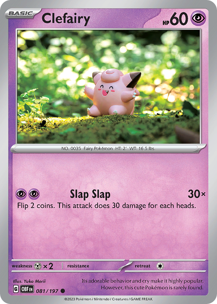 Clefairy [Obsidian Flames-81]