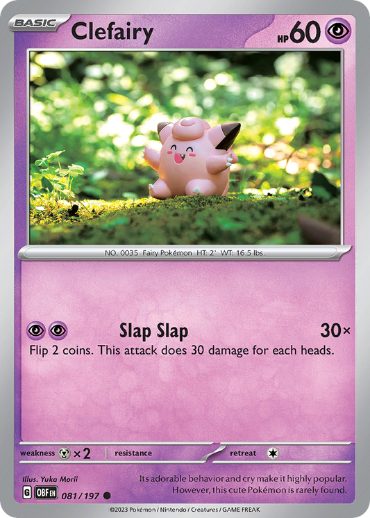 Clefairy [Obsidian Flames-81]