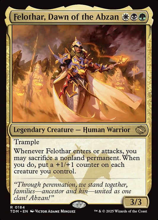Felothar, Dawn of the Abzan