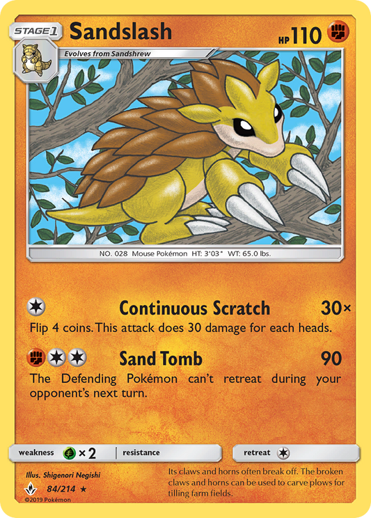 Sandslash [Unbroken Bonds-84]