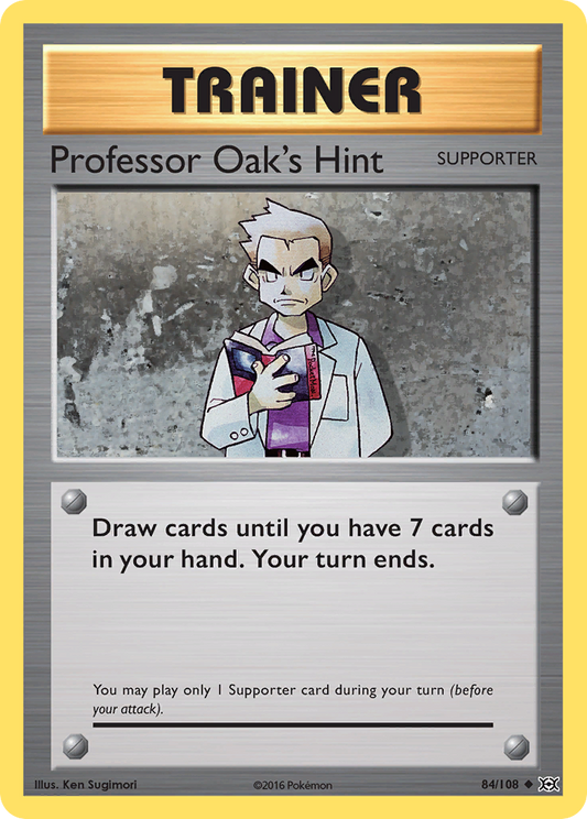 Professor Oak's Hint [Evolutions-84]