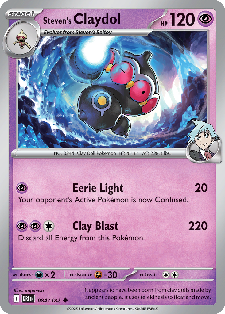 Steven's Claydol [Destined Rivals-84]