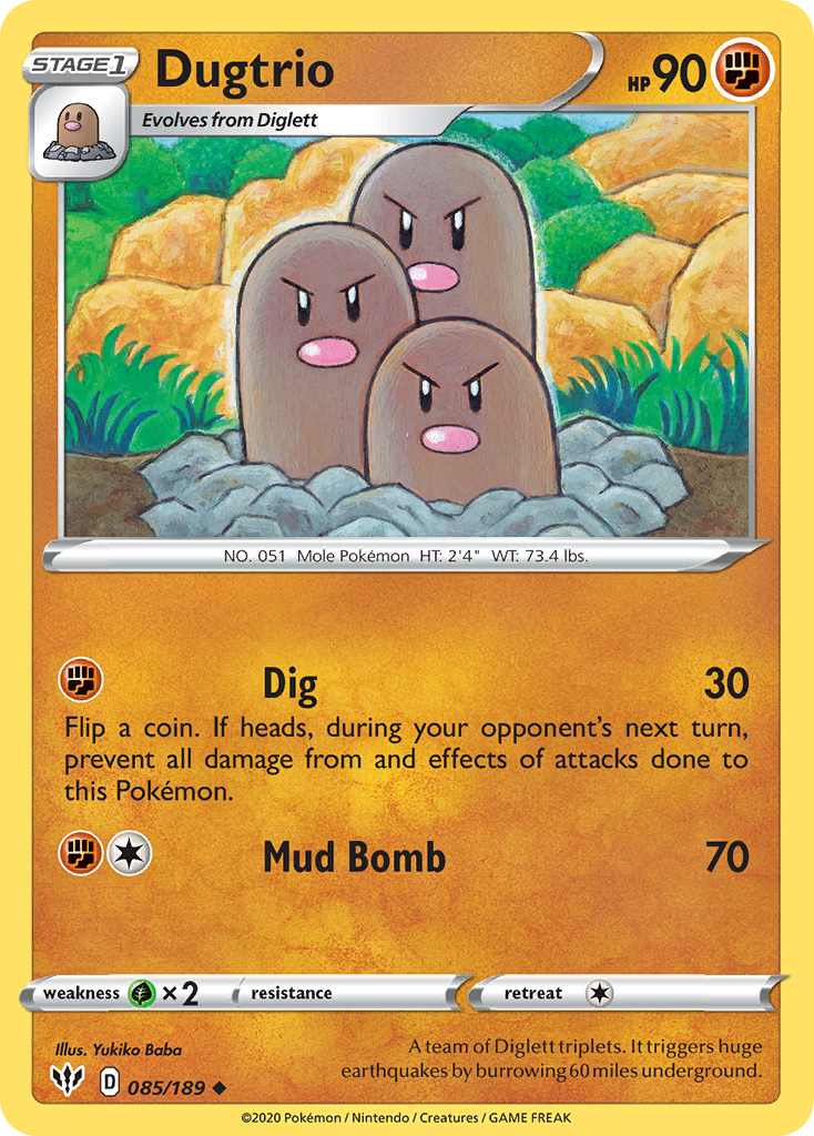 Dugtrio [Darkness Ablaze-85]