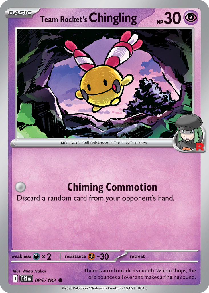 Team Rocket's Chingling [Destined Rivals-85]