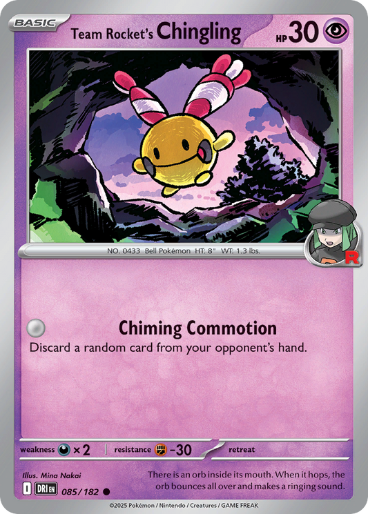 Team Rocket's Chingling [Destined Rivals-85]