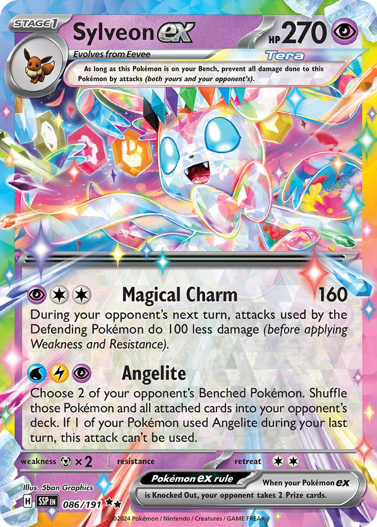 Sylveon ex [Surging Sparks-86]