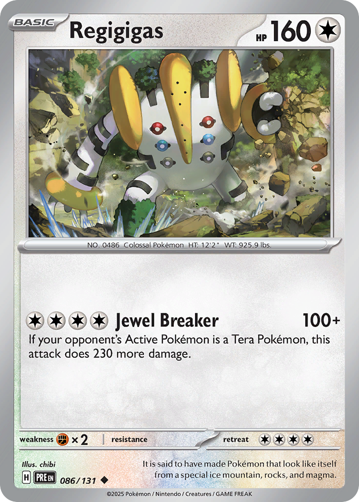 Regigigas [Prismatic Evolutions-86]