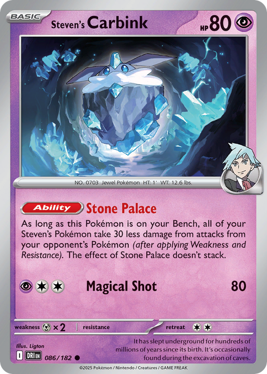 Steven's Carbink [Destined Rivals-86]