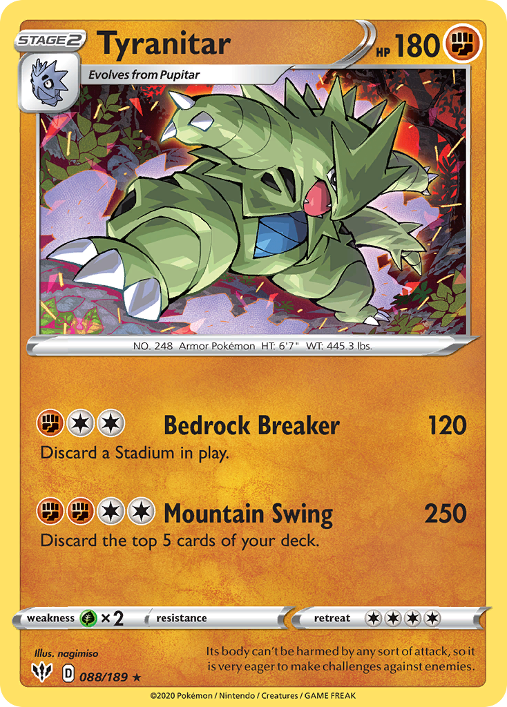 Tyranitar [Darkness Ablaze-88]